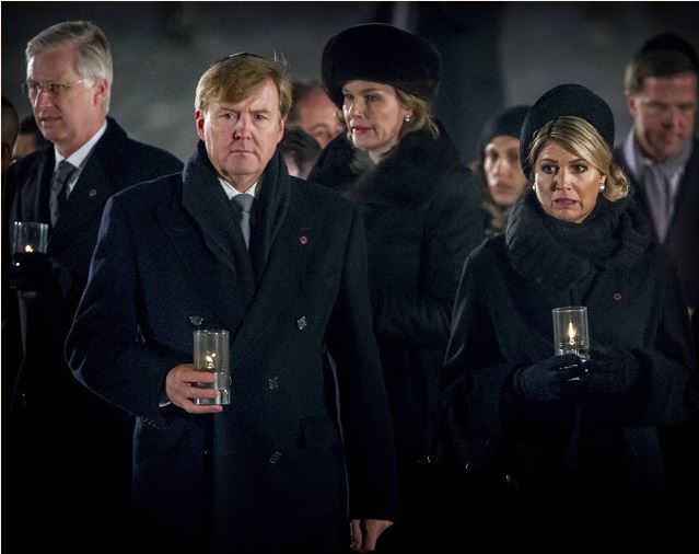 Queen Máxima and Queen Mathilde, January 27, 2015 | Royal Hats