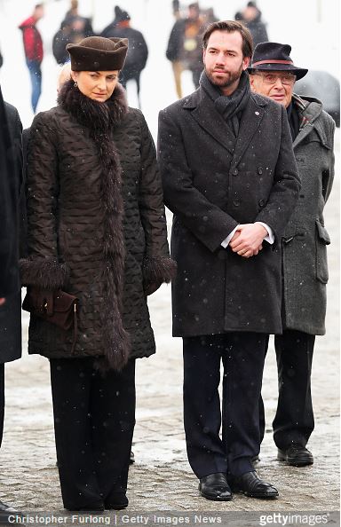 Hereditary Grand Duchess Stèphanie, January 26, 2015 | Royal Hats