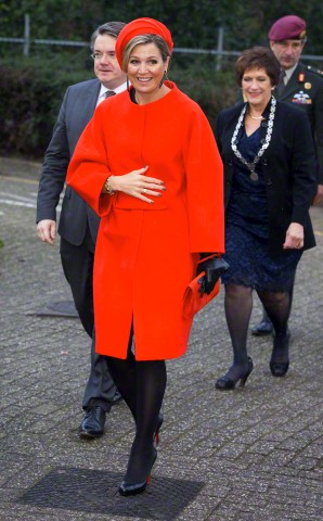 Queen Máxima, February 3, 2015 in Fabienne Delvigne | Royal Hats