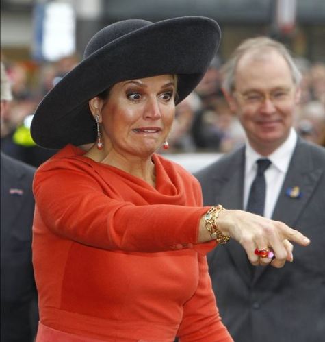 Queen Máxima, Feburary 17, 2015 in Fabienne Delvigne | Royal Hats