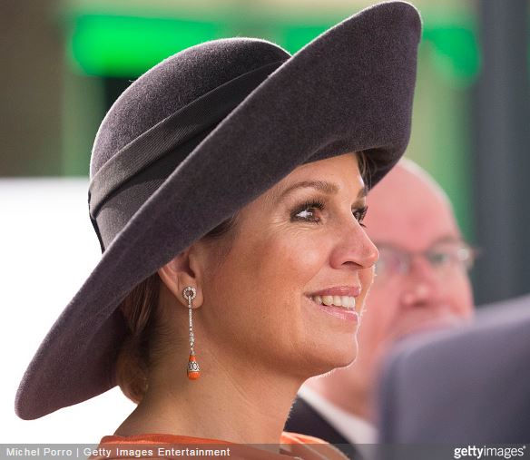 Queen Máxima, Feburary 17, 2015 in Fabienne Delvigne | Royal Hats