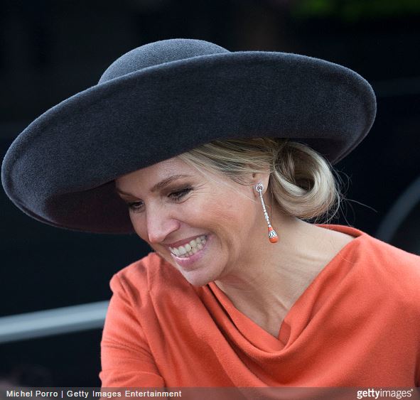 Queen Máxima, Feburary 17, 2015 in Fabienne Delvigne | Royal Hats