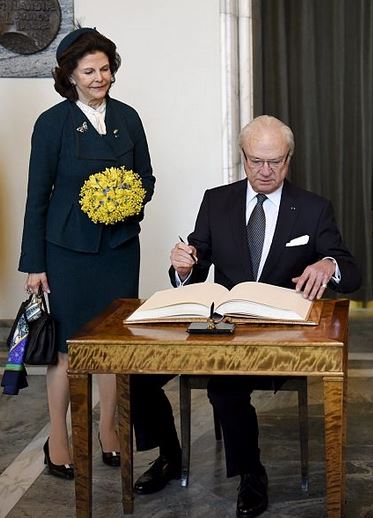 Queen Silvia, March 3, 2015 | Royal Hats