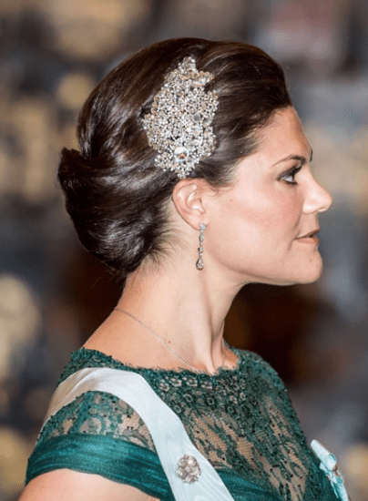 Crown Princess Victoria, March 20, 2015 in Jenny Packham | Royal Hats