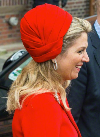Queen Máxima, March 20, 2015 in Fabienne Delvigne | Royal Hats