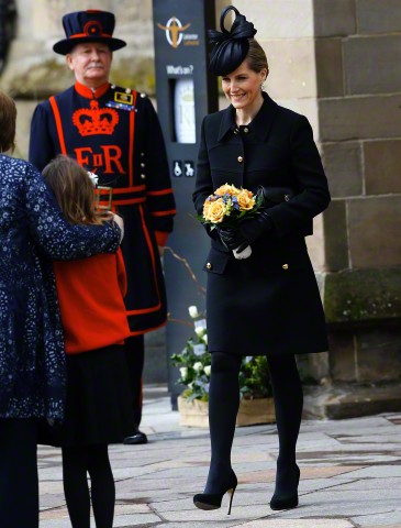 Countess of Wessex, March 26, 2015 in Jane Taylor | Royal Hats 