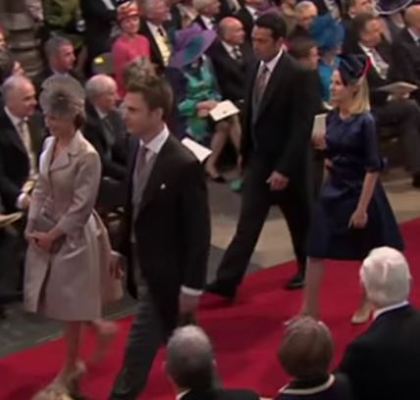 Lady Davina Lewis and Lady Rose Gilman, April 29, 2011 | Royal Hats