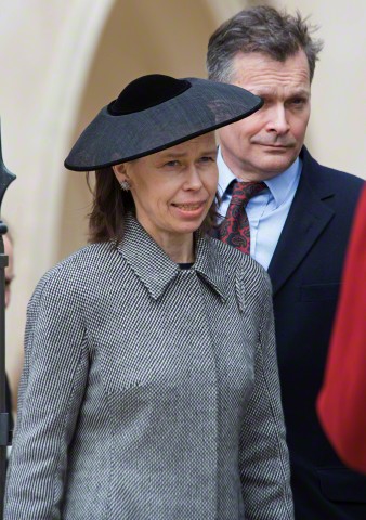 Lady Sarah Chatto, April 5, 2015 in Stephen Jones | Royal Hats