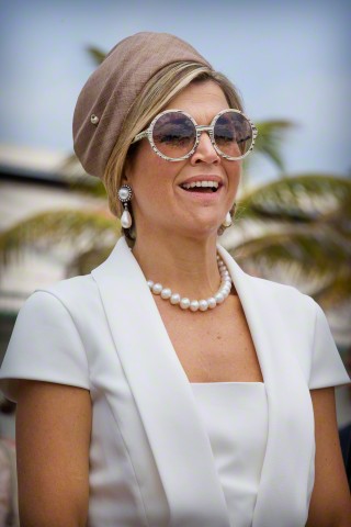Queen Máxima, May 1, 2015 in Eudia | Royal Hats