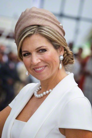 Queen Máxima, May 1, 2015 in Eudia | Royal Hats