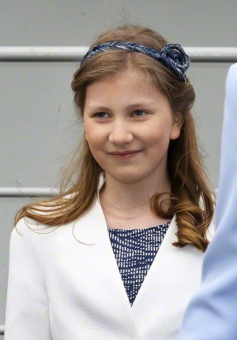Princess Elisabeth, May 6, 2015 in Fabienne Delvigne | Royal Hats