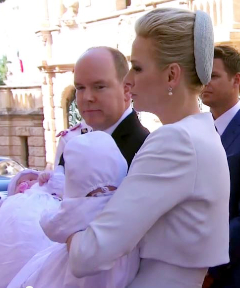 Princess Charlene, May 10, 2015 in Dior | Royal Hats