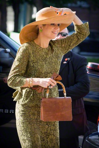  Queen Máxima, May 28, 2015 in Fabienne Delvigne | Royal Hats