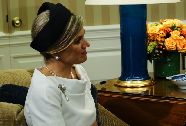 Queen Máxima, June 1, 2015 in Fabienne Delvigne | Royal Hats