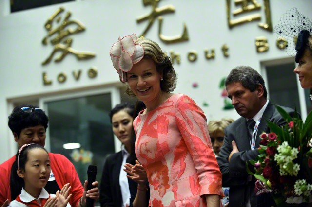 Queen Mathilde, June 26, 2015 in Fabienne Delvigne | Royal Hats