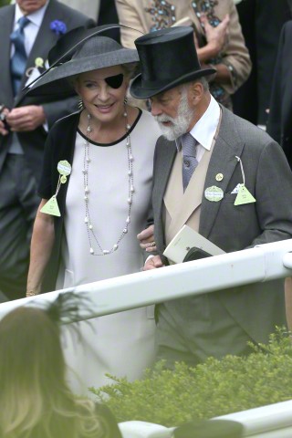  Princess Michael of Kent in Philip Treacy,  June 16, 2015 | Royal Hats