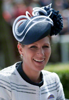 Zara Phillips, June 19, 2015 in Rosie Olivia | Royal Hats