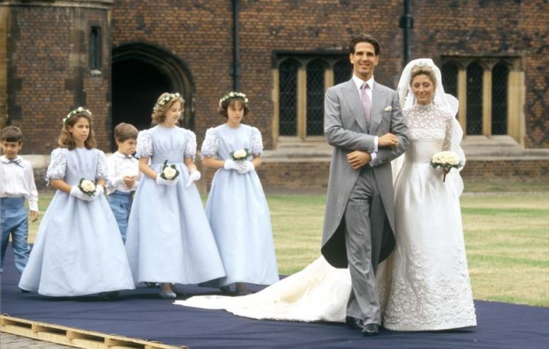 Crown Prince Pavlos and Marie-Chantal Miller, July 1, 1995 | Royal Hats