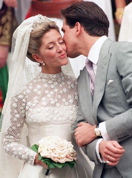 Crown Prince Pavlos and Marie-Chantal Miller, July 1, 1995 | Royal Hats