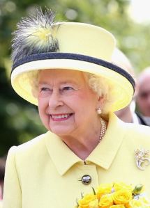  Queen Elizabeth, June 26, 2015 in Angela Kelly