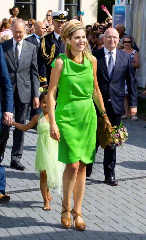 Queen Máxima, July 7, 2015 in Fabienne Delvigne | Royal Hats