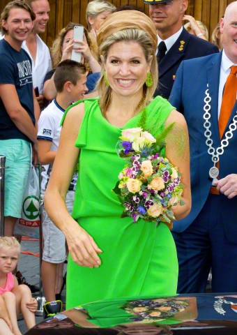 Queen Máxima, July 7, 2015 in Fabienne Delvigne | Royal Hats