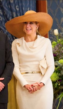 Princess Máxima, January 22, 2013 in Fabienne Delvigne | Royal Hats