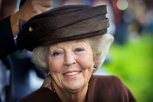 Princess Beatrix, September 5, 2015 in Suzanne Moulijn | Royal Hats