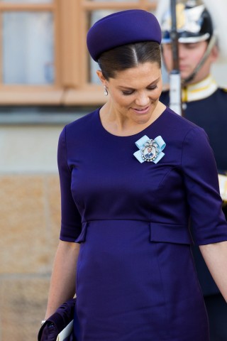 Crown Princess Victoria, October 11, 2015 in Philip Treacy | Royal Hats