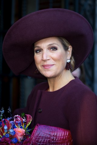 Queen Máxima, October 13, 2015 in Fabienne Delvigne | Royal Hats