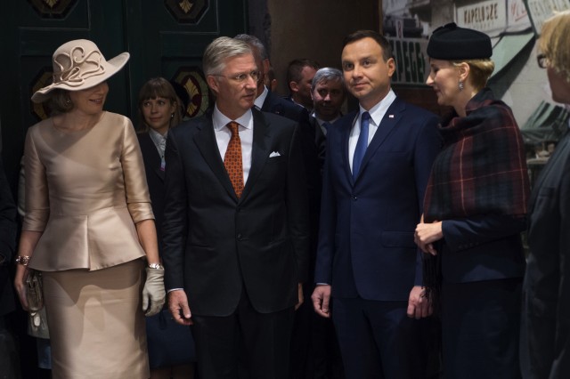 Queen Mathilde, October 15, 2015 in Fabienne Delvigne | Royal Hats