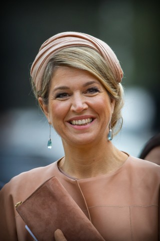 Queen Máxima, October 25, 2015 in Fabienne Delvigne | Royal Hats