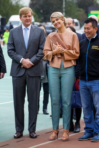 Queen Máxima, October 25, 2015 in Fabienne Delvigne | Royal Hats