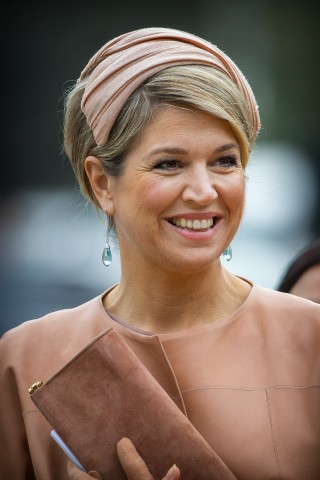 Queen Máxima, October 25, 2015 in Fabienne Delvigne | Royal Hats