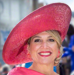 Queen Máxima, April 27 in Fabienne Delvgine | Royal Hats