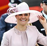 Crown Princess Victoria, May 31, 2015 in Philip Treacy | Royal Hats