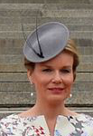 Queen Mathilde, June 23, 2015 in Fabienne Delvigne | Royal Hats