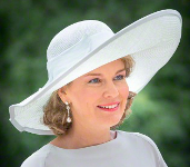 Queen Mathilde, July 21, 2015 in Fabienne Delvigne | Royal Hats