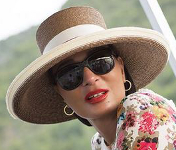 Sheikha Mozah, August 8, 2015 | Royal Hats