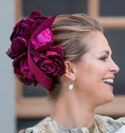 Princess Madeleine, October 11, 2015 in Philip Treacy | Royal Hats