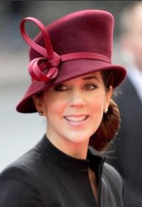 Crown Princess Mary, January 10, 2012 in Philip Treacy | Royal Hats