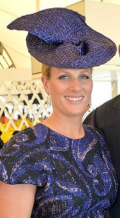 Zara Phillips Tindall, January 9, 2016 in Danica Erard | Royal Hats
