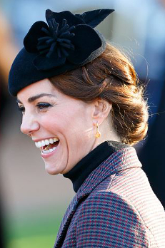 Duchess of Cambridge, January 10, 2015 in Silvia Fletcher for Lock & Co. | Royal Hats