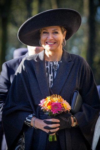 Queen Máxima, February 16 in Fabienne Delvigne | Royal Hats