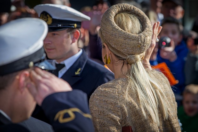 Queen Máxima, March 14, 2016 in Fabienne Delvigne | Royal Hats