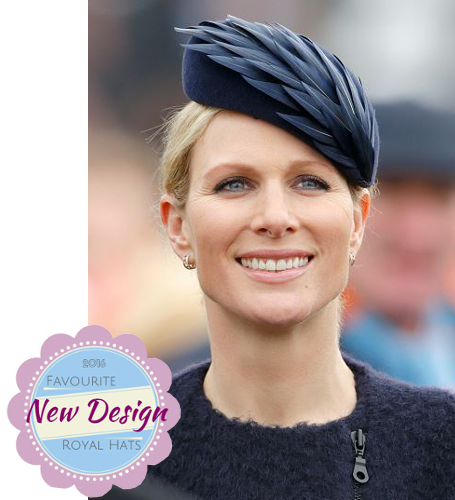 Zara Phillips Tindall, March 16, 2016 in Rosie Olivia | Royal Hats