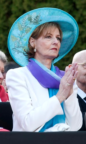 Crown Princess Margareta, May 10, 2016 in Kristina Dragomir | Royal Hats