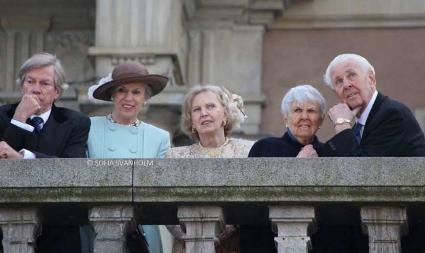 Princess Benedikte and Countess Marianne Bernadotte, April 30, 2016 Photo taken by Sofia Svanholm | Royal Hats