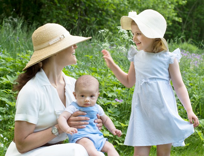 Crrown Princess Victoria and Princess Estelle, June 6, 2016 | Royal Hats