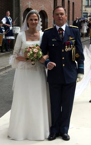 Princess Alix de Ligne and Count Guillaume de Dampierre, June 18, 2016 | Royal Hats